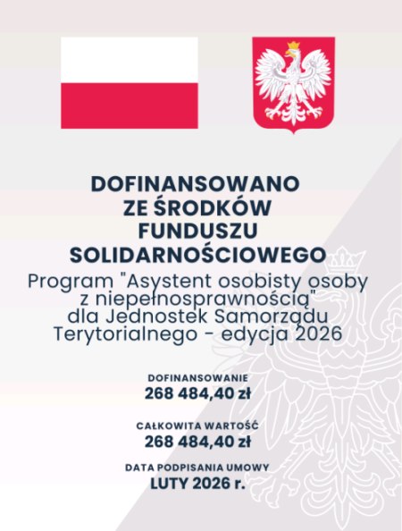 plakat - dofinansowanie 